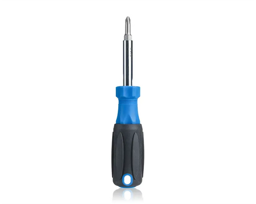 Jonard Tools SD-61 6-in-1 Multi-Bit Screwdriver, Phillips, Slotted & Nut Driver