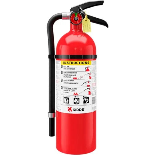 Kidde Pro 5 MP 5 lb ABC Rechargeable Dry Chemical Fire Extinguisher (UL 3-A:40-B:C)