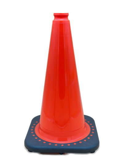 JBC Safety Plastic RS45015C Revolution Series 18 IN Traffic Cone, 3 lb Base