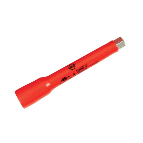 Wiha 12856 Insulated Extension Bar, 3/8 IN Drive, 125 mm, 1000V