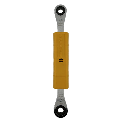 Rauckman BW-2210 BugWrench Insulated Ratcheting Box Wrench, 3/8 IN x 7/16 IN