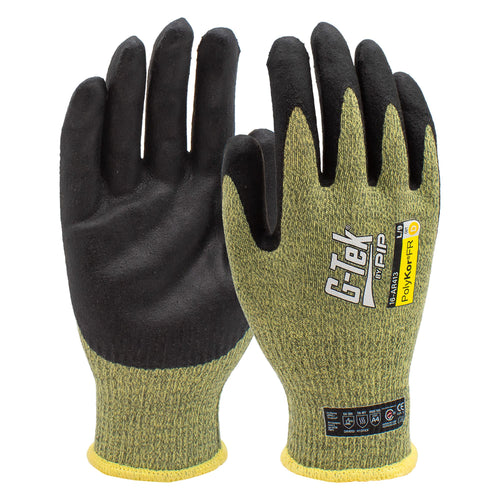 PIP 16-AR413 G-Tek PolyKor AR Arc-Rated Cut-Resistant Glove, ANSI A4, Medium