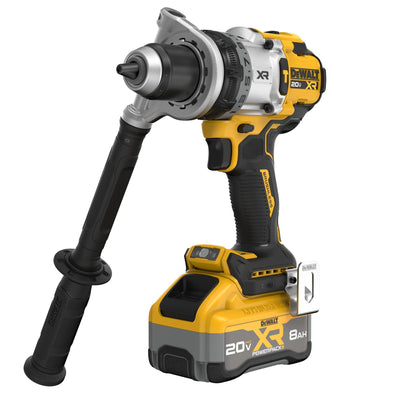 DeWalt DCD1007WW1 20V MAX XR Brushless 1/2 IN 3-Speed Hammer Drill/Driver Kit with 8.0Ah Battery