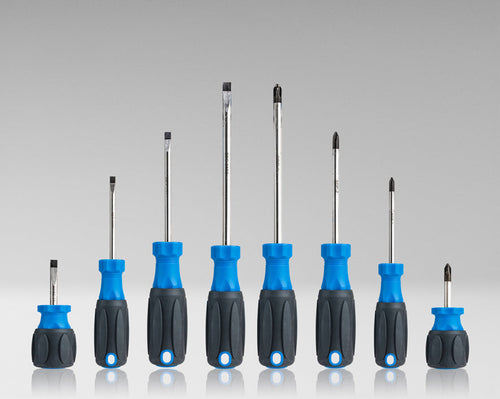 Jonard Tools SDK-8 8-Piece Screwdriver Set (Phillips & Cabinet Slotted)