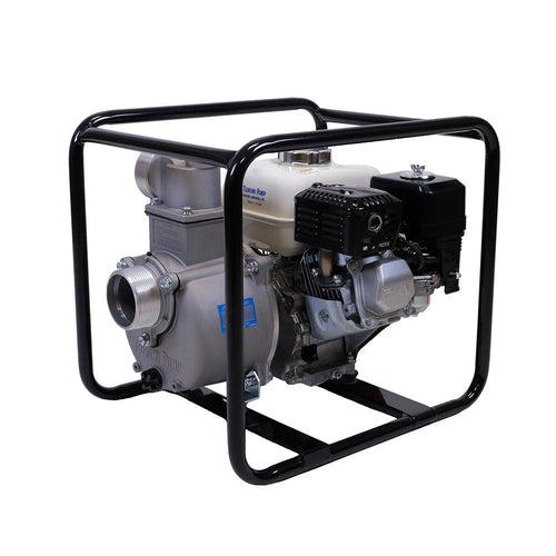 Tsurumi TE3-80HA 3 IN Gas Engine Centrifugal Dewatering Pump, 5.5 HP Honda (replaces TE2-80HA)
