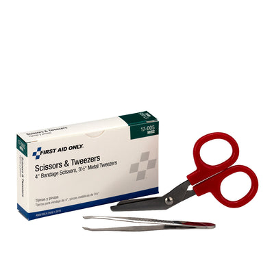 First Aid Only 17-005 Scissors and Forceps Combination Pack